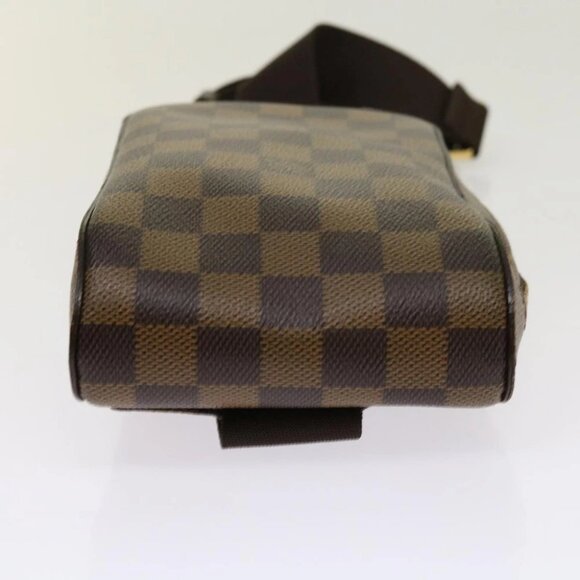 LOUIS VUITTON Damier Ebene Geronimos Shoulder Bag N51994 LV Auth 62998A - Picture 6 of 15